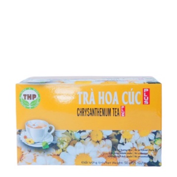 Trà Hoa Cúc Đường Phèn Túi Lọc THP hộp 25 gói trà (2g/gói)
