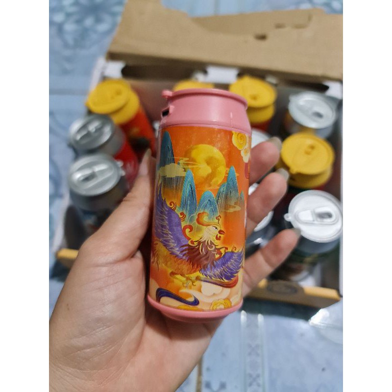 Quạt điện hình lon nước