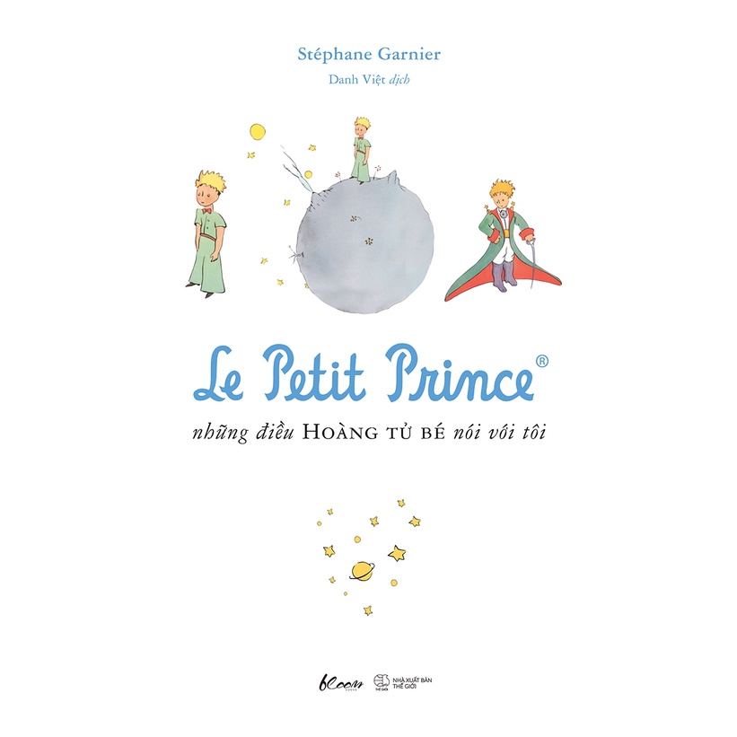 Sách Le Petit Prince - Những Điều Hoàng Tử Bé Nói Với Tôi - Đai Đỏ - Tặng Kèm Postcard Đặc Biệt