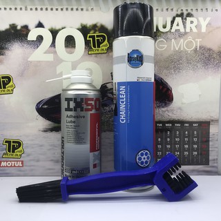 Dưỡng sên Voltronic IX50, rửa sên Sprayking 600ml và chải sên 3D