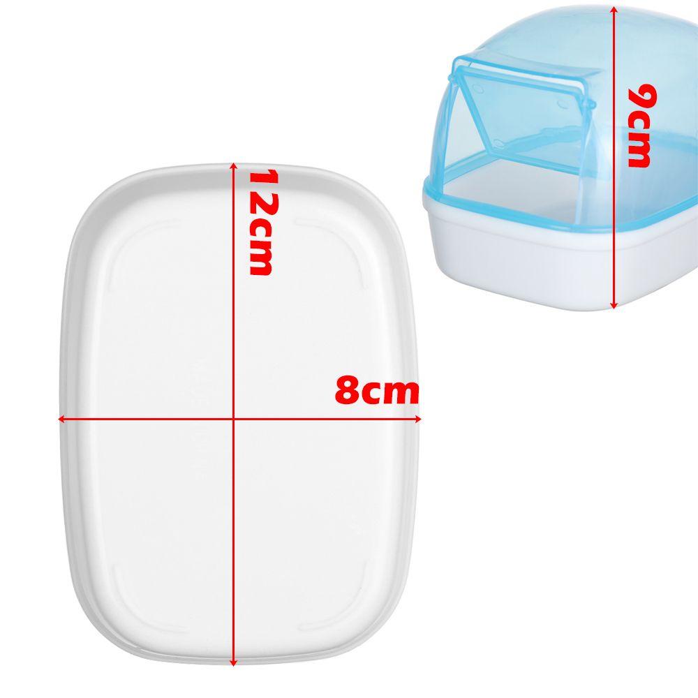 Bồn Tắm Mini Bằng Nhựa Chống Bụi Cho Chuột Hamster