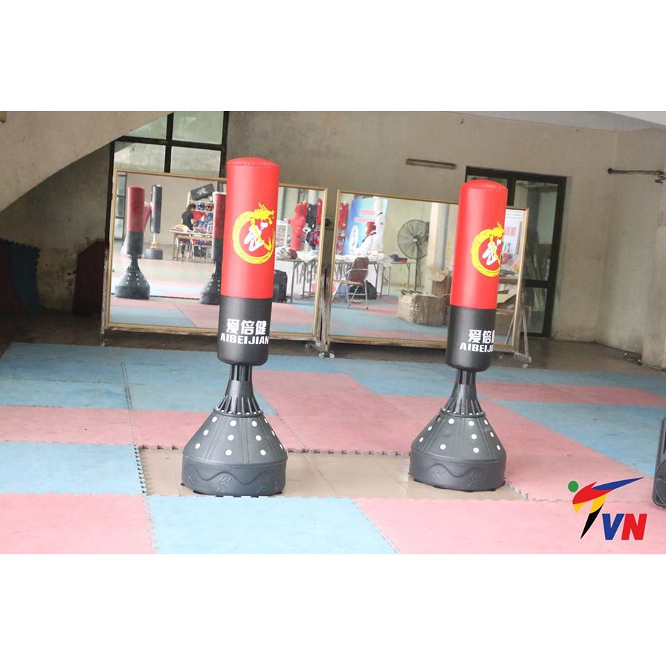 Bao Cát Boxing Đấm Bốc 100cm Pro + Găng Tay Đấm Bốc Boxing MMA + băng đa + bóng đấm hỗ trợ tập đấm bốc hot nhất hiện nay