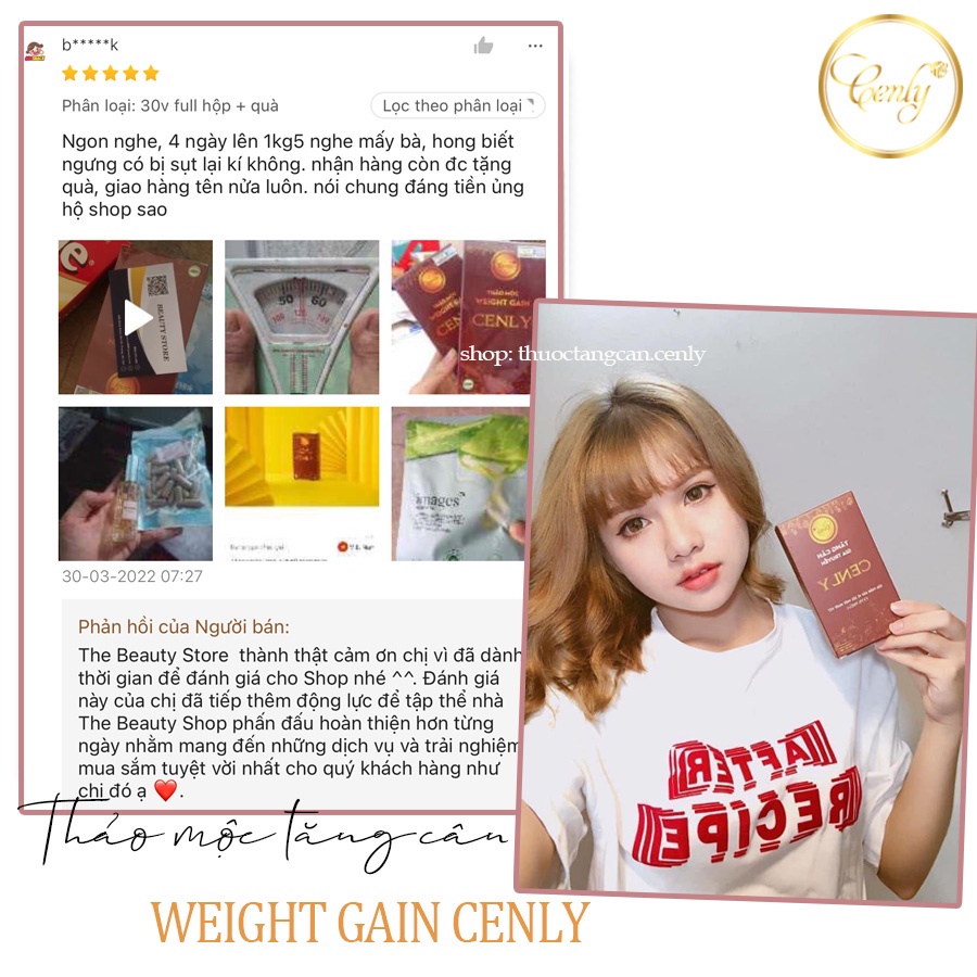 Chính Hãng Tăng Cân Cenly trà Thảo Mộc tăng Cân nhanh cấp tốc  Cho Người Gầy không phải là thuốc