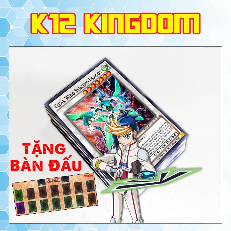 Bài Yugioh ❤️FREESHIP❤️ Thẻ bài Yugioh Speedroid Yugo deck 54 lá