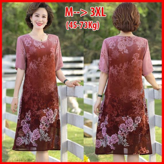 BIGSIZE - ĐẦM SUÔNG TUỔI TRUNG NIÊN NHIỀU SIZE KIỂU ĐẦM SUÔNG CHO MẸ TRUNG NIÊN U50, U60 3309 3303 3226 3220 3244 😘