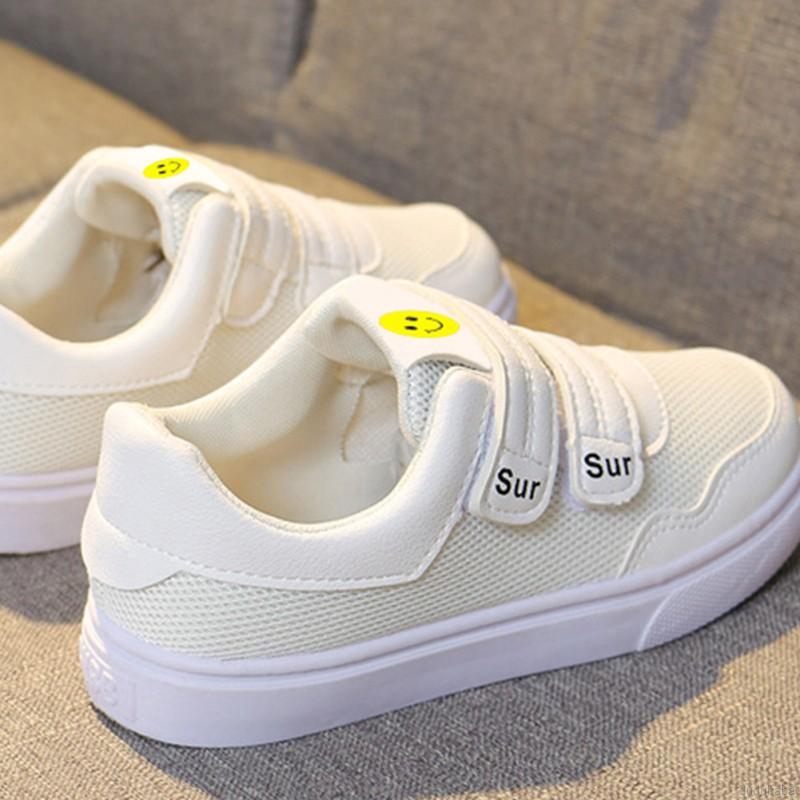 Giày thể thao khóa cài nylon thoáng khí thoải mái cho bé size 26-37