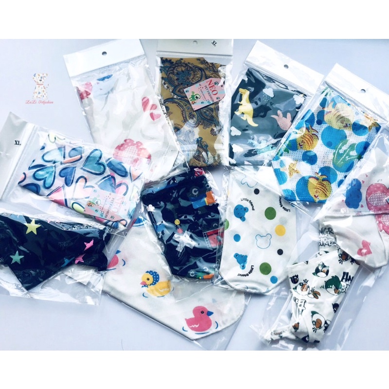 Khăn yếm đeo cổ dành cho thú cưng, Khăn tam giác dành cho chó mèo, Phụ kiện LaLi Petfashion