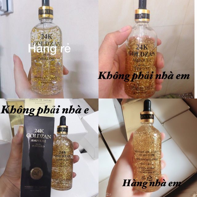 Tinh chất vàng 24K GOLDZAN