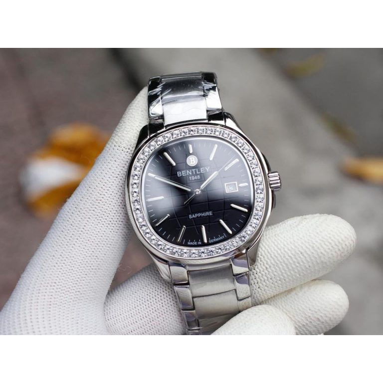 Đồng hồ nam dây kim loại mặt kính chống xước Bentley BL1869 BL1869-101 BL1869-101MWBI