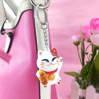 Móc khóa mèo thần tài may mắn