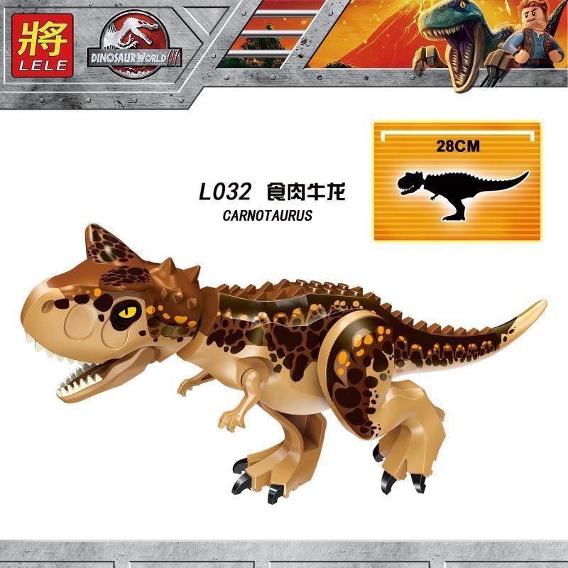 Đồ Chơi Khủng Long Carnotaurus Hãng Lele Dài 28cm