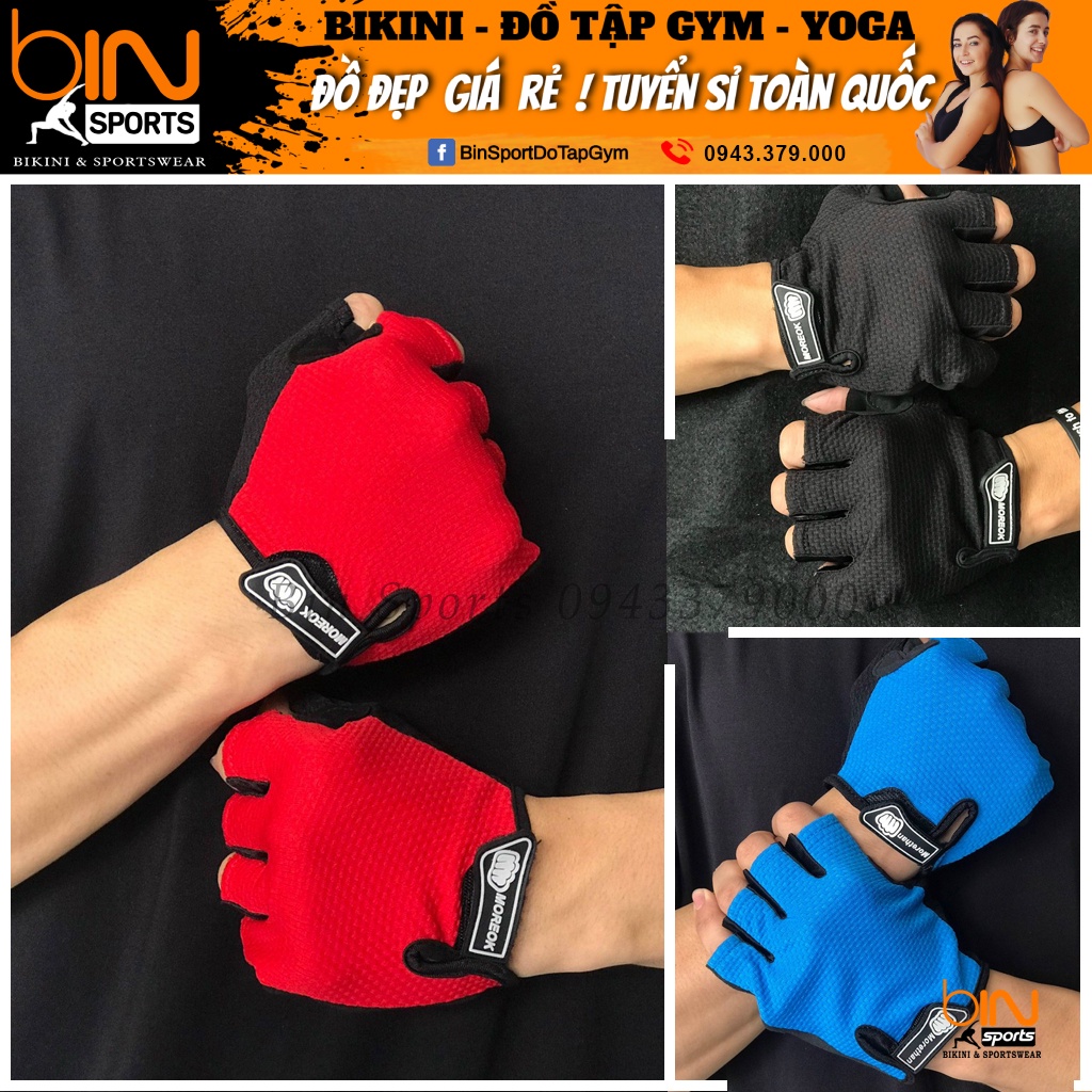 Bao tay tập gym thể thao nam nữ Bin Sports BT003