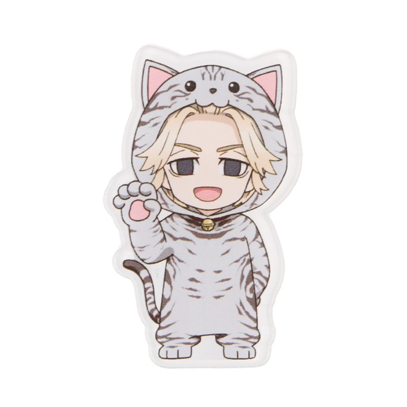 Huy hiệu cài áo acrylic hình nhân vật anime Tokyo Revengers đáng yêu