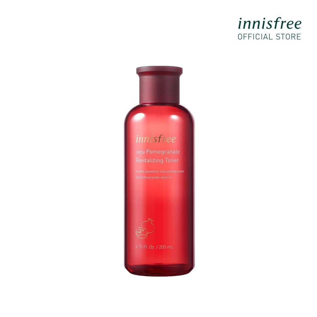 [Mã COSIF04 giảm 10% đơn 400K] Nước cân bằng chống oxy hóa lựu innisfree Jeju Pomegranate Revitalizing Toner 200ml