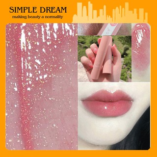 [Hàng mới về] Son môi HYNTOOR dạng lỏng màu đào dưỡng ẩm cấp nước