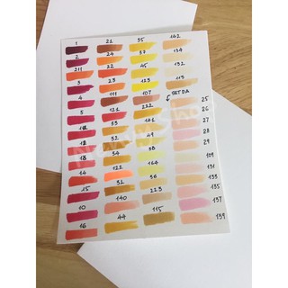 Set 10 Cây touchliit 6 Marker tự chọn màu