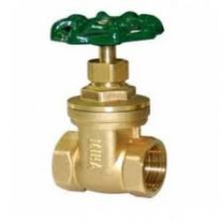 Van tổng (van 2 chiều) tay vặn bằng đồng phi 21, 27.