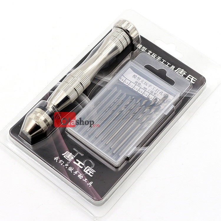 Khoan mini cầm tay kẹp mũi 05mm đến 3mm