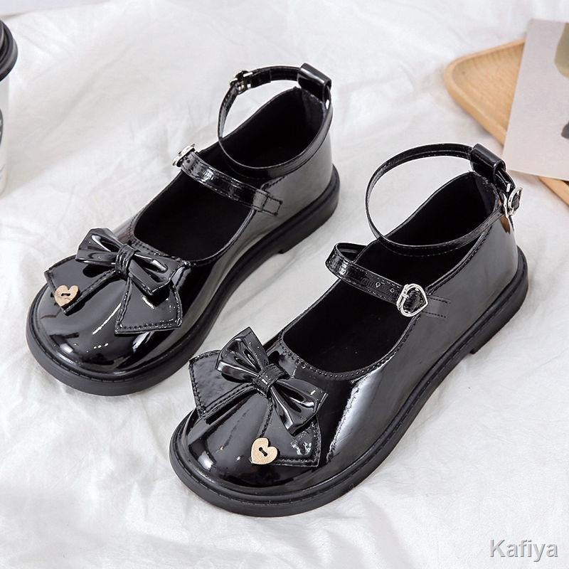 Nhật Bản giày da nhỏ lolita nữ đại học Anh phong cách retro hoang dã bánh xốp đế dày sinh viên jk đồng phục giày duy nhấ