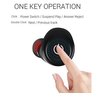 Tai nghe Bluetooth TWS ( đen )