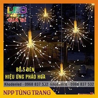 Bộ 5 đèn led pháo hoa hiệu ứng siêu đẹp