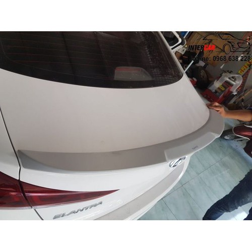 Đuôi gió xe Hyundai Elantra 2019-2018-2017-2016 loại liền cốp, mộc chưa sơn