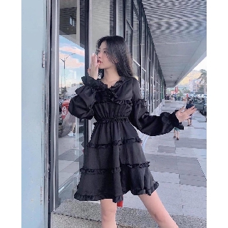 ĐẦM BABYDOLL NHẤN BÈO