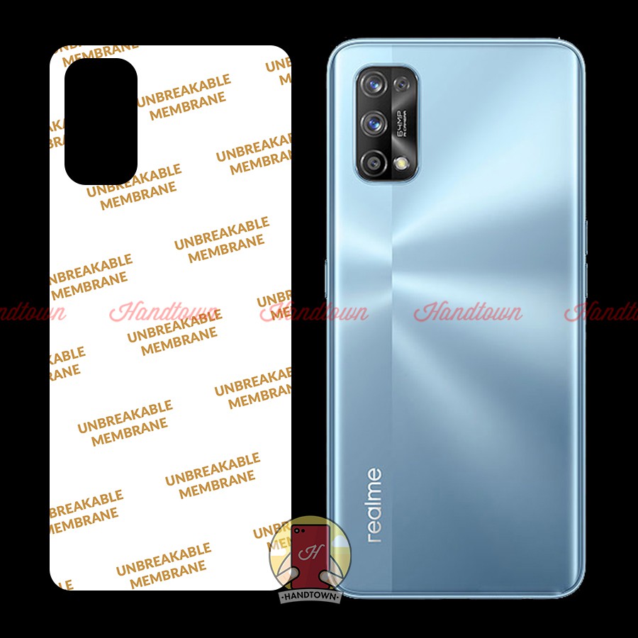 Dán Ppf Mặt Lưng Realme 8 / 7 / Realme 7i / Realme 7S / Realme 7 Pro Hiệu Ứng Cầu Vồng và Trong Suốt Không Full Viền