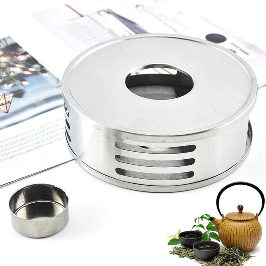 Shanrong Đế Hâm Nóng Ấm Trà Bằng Thép Không Gỉ Tiện Dụng