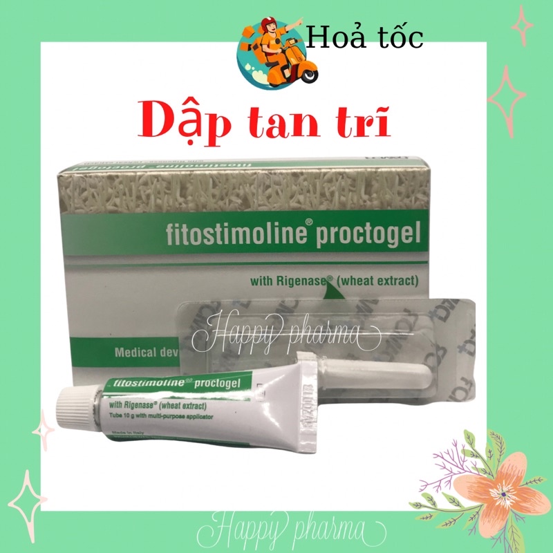 Gel bôi trĩ Fitostimoline Proctogel từ lúa mỳ - Nhập khẩu Italy