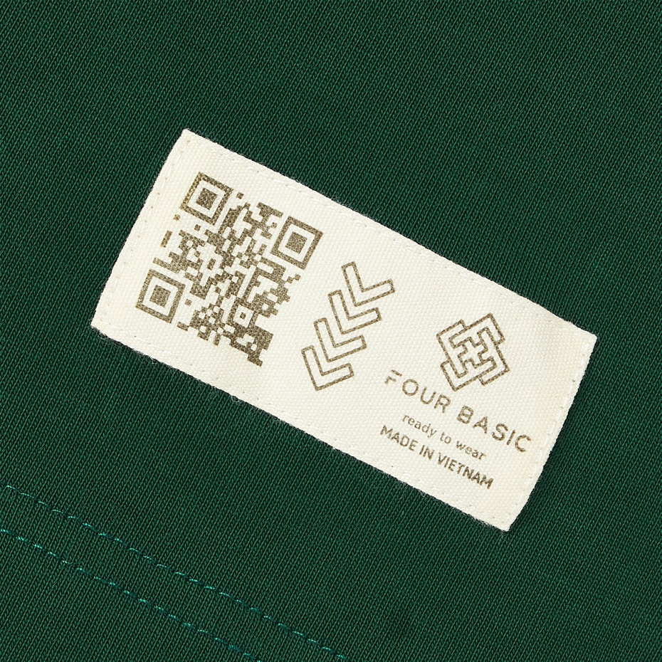 Áo thun tay lỡ Dog fullbox Four Basic phông Unisex nam nữ cổ tròn thun cotton oversize form rộng T40