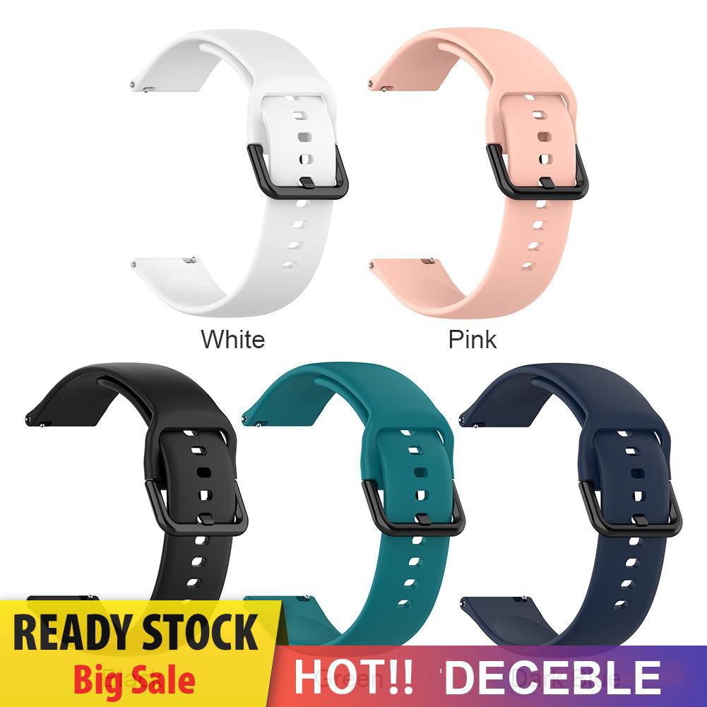 Deceble Silicone Watch Band Strap for Samsung Galaxy Watch Active 2 40mm 44mm L