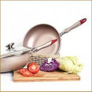 Chảo chống dính sâu lòng, elmich-2351164e/66e, đáy size 28/30cm