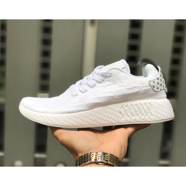 Giày NMD R2 nam nhẹ thoáng ôm chân êm gym chạy bộ thể thao