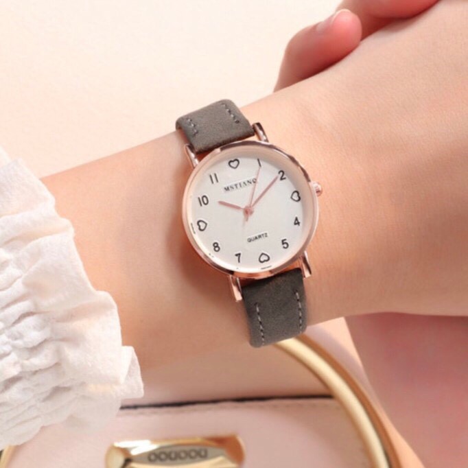 [SIÊU HOT] ĐỒNG HỒ NỮ DÂY DA MSTIANQ PHIÊN BẢN TRÁI TIM HÀNG CỰC ĐẸP | BigBuy360 - bigbuy360.vn