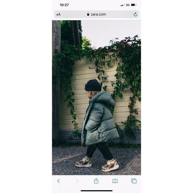 Áo phao Zara basic BT