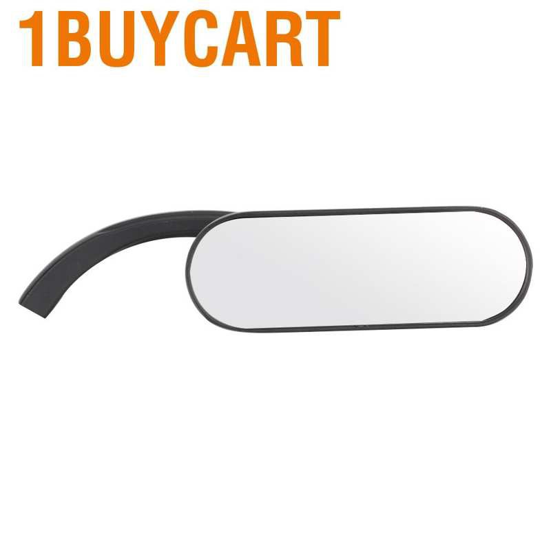 1 Cặp Gương Chiếu Hậu Mini Hình Oval Cho Xe Honda Yamaha Suzuki Kawasaki