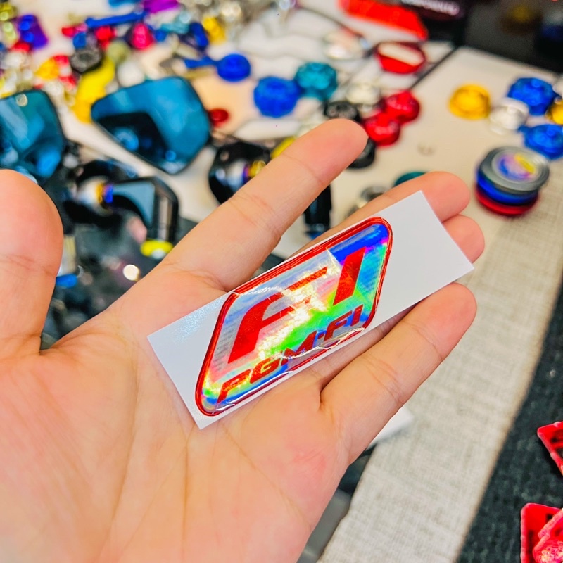 [ Giá 1 Tem ] Tem Logo Fi Crom Đỏ cực đẹp ✌