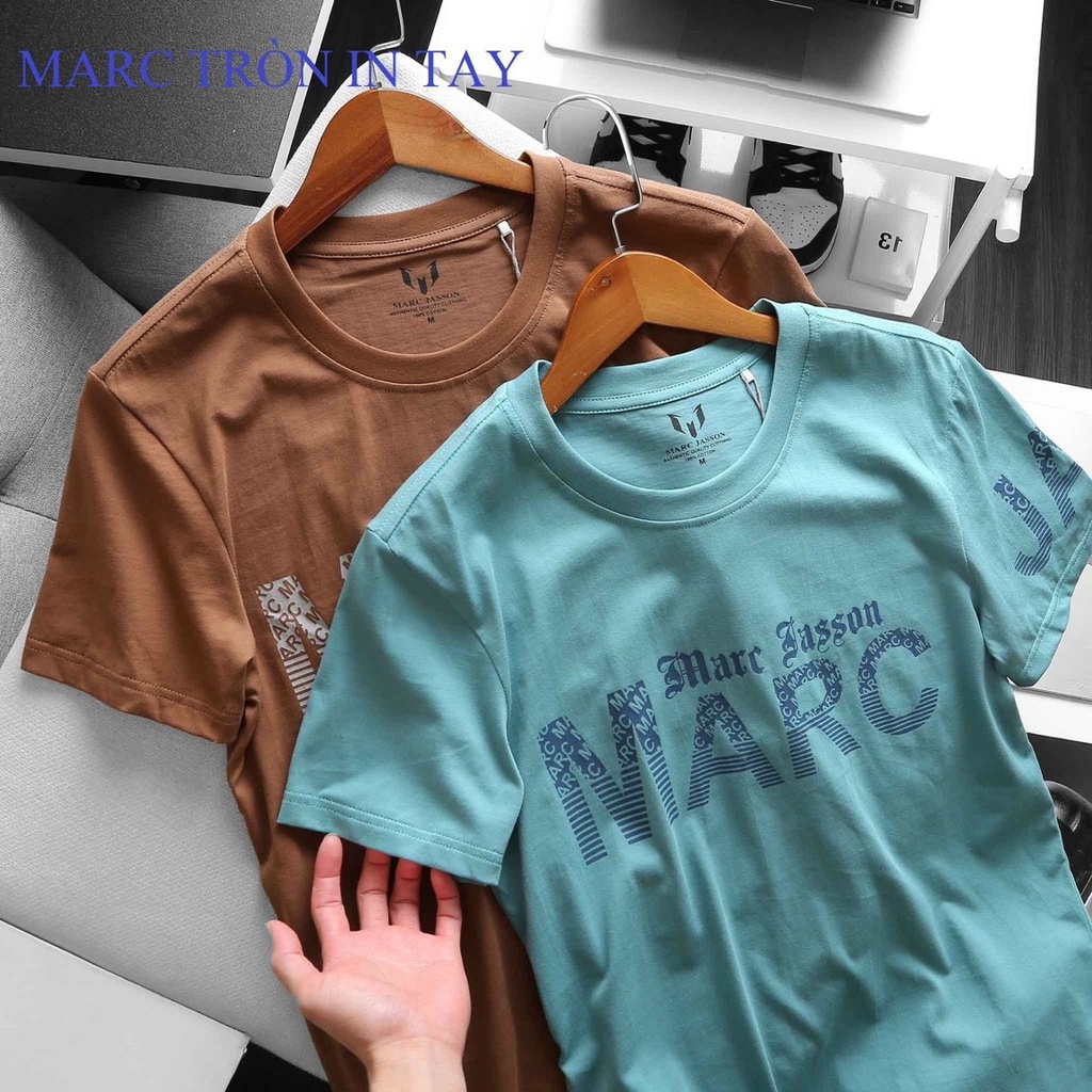 Áo phông nam cổ tròn Marc Jasson 2M - Chất liệu Cotton 100%, co giãn 4c - Form slim chuẩn dáng. The Basic ACT848