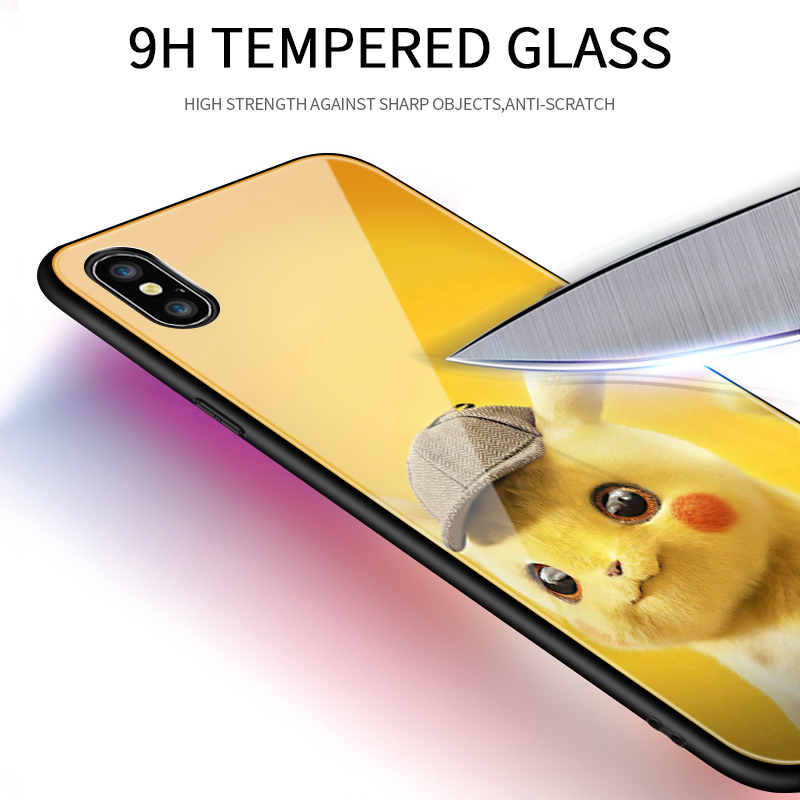 POKÉMON Ốp Điện Thoại Kính Cường Lực In Hình Hoạt Hình Cho Samsung Galaxy S21 5g S21 Plus 5g S21 Ultra 5g