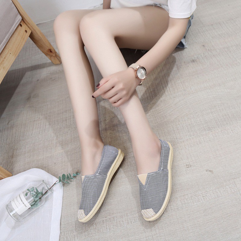 Giày Slipon Nữ Đẹp Với Nhiều Họa Tiết Siêu Xinh Có Đủ Size Từ 35-40 SHOP HAMI G10