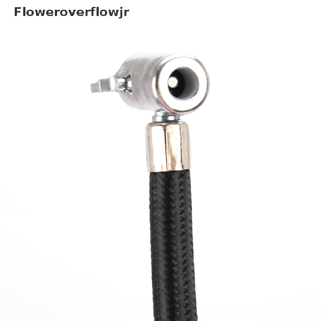 [AutoParts] Bicycle Motorcycle Bike Car Flexible Clip On Air Tyre Tire Chuck Inflator Hose .