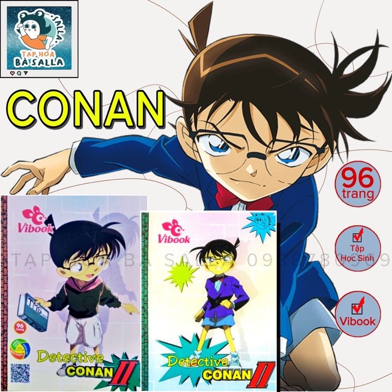 Tập học sinh Conan 96 trang Vĩnh Tiến