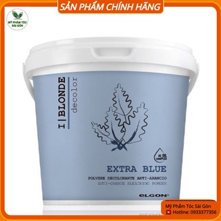 #mẫu mới 2022#chuyên_sỉ_chính_hãng_100%## BỘT TẨY XANH ELGON BLUE BLEACH DE COLOR ANTI ORANGE Ý CAO CẤP 500G