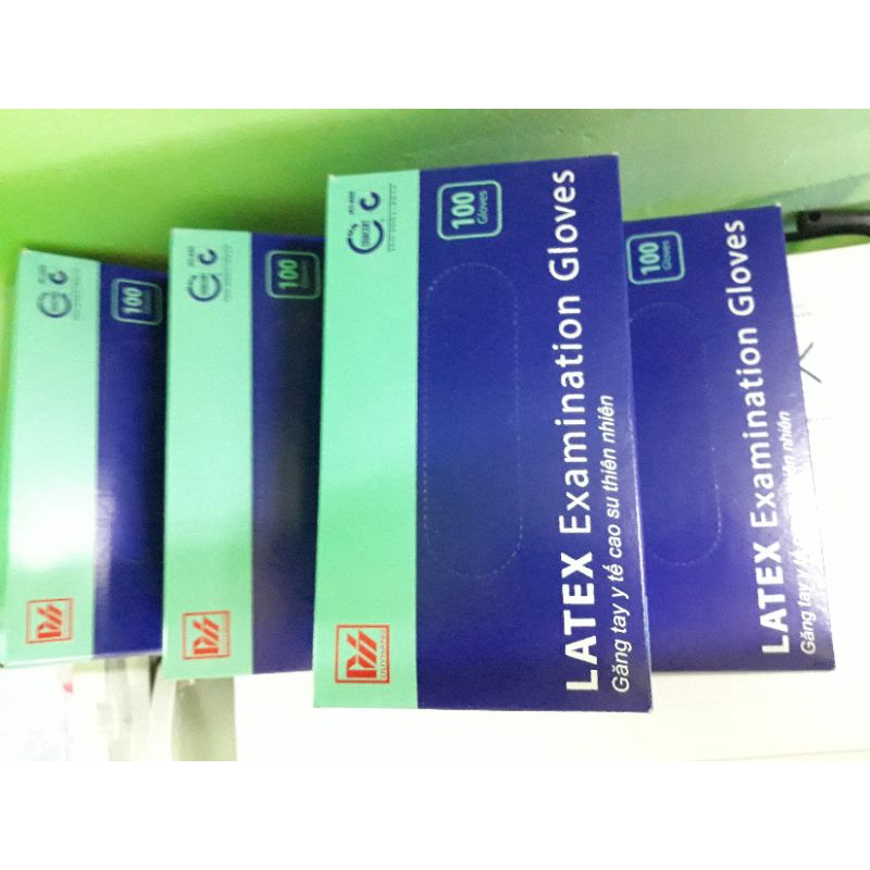 Găng tay y tế Duy Hàng_LATEX Hộp 50 đôi (100 cái)