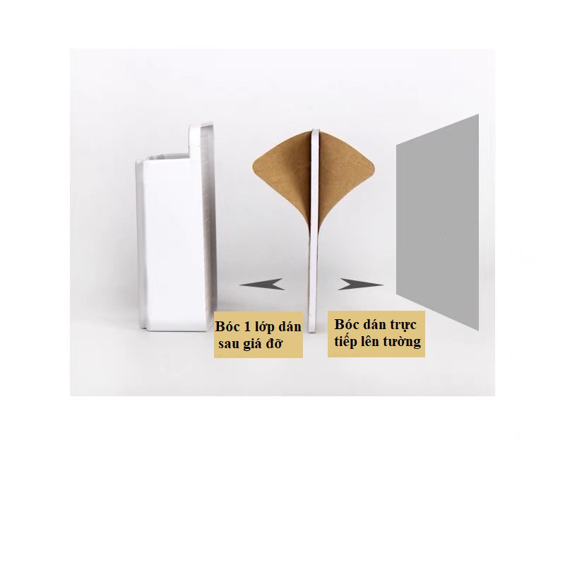 Kệ Dán Tường Để Điện Thoại - Giá Đỡ Sạc Điện Thoại Thông Minh Đa Năng Tiện Lợi | BigBuy360 - bigbuy360.vn