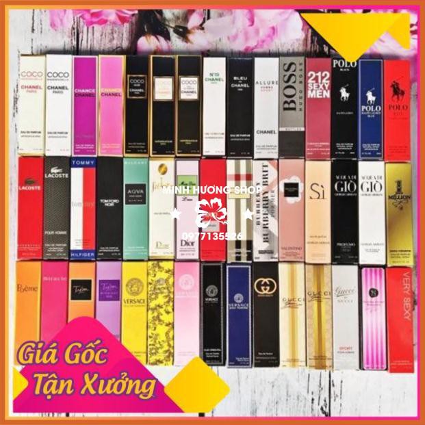 Nước hoa các hương thơm giữ mùi lâu