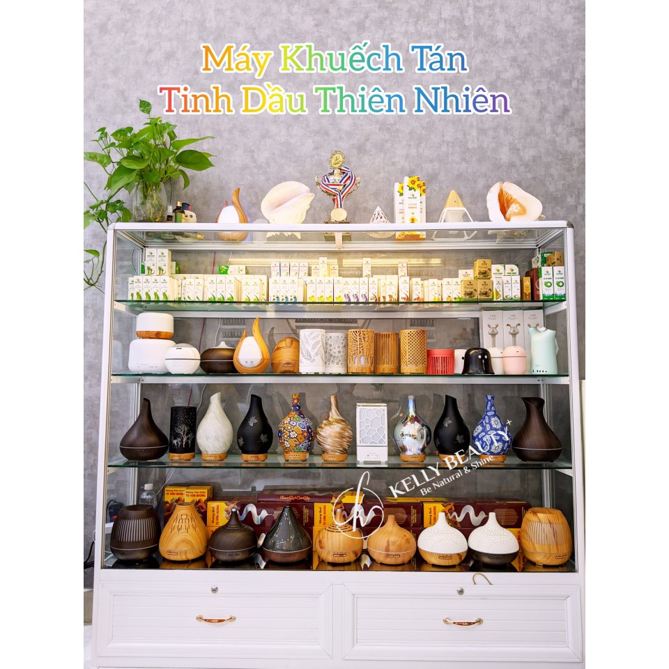 Tinh Dầu Bạc Hà HOA NÉN 100ml - Giúp Thông Mũi, Giảm Đau Bụng, Đầy Hơi, Sát Khuẩn, Đuổi Côn Trùng | KELLY BEAUTY