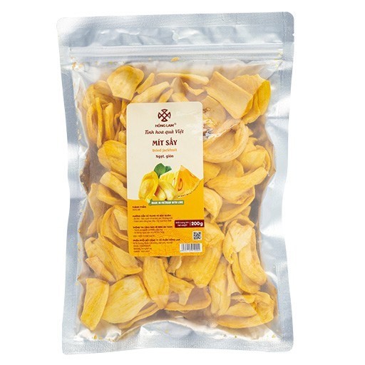 Mít Sấy Giòn Hồng Lam - Vị Thơm Giòn Ngọt - Gói 180g