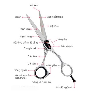 Bộ 2 Kéo Cắt Tóc - Kéo Tỉa Tóc 2 Răng